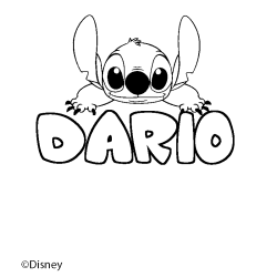 DARIO - Stitch background coloring