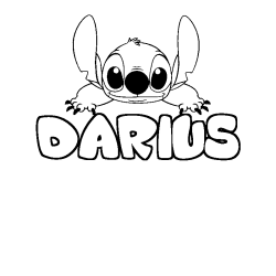 DARIUS - Stitch background coloring