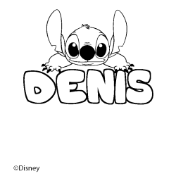 DENIS - Stitch background coloring