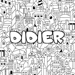DIDIER - City background coloring