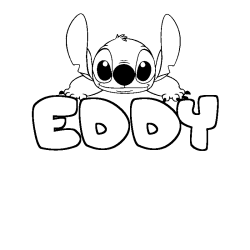 EDDY - Stitch background coloring