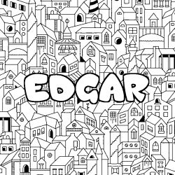 EDGAR - City background coloring