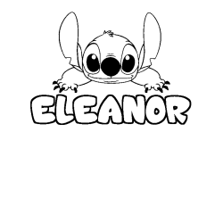 ELEANOR - Stitch background coloring