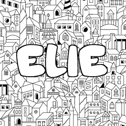 ELIE - City background coloring