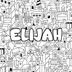 ELIJAH - City background coloring