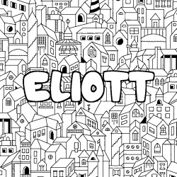 ELIOTT - City background coloring