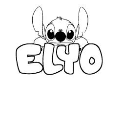 ELYO - Stitch background coloring