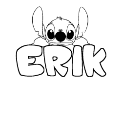 ERIK - Stitch background coloring