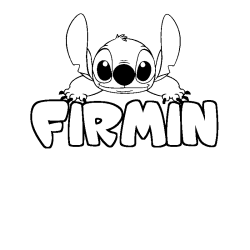 FIRMIN - Stitch background coloring
