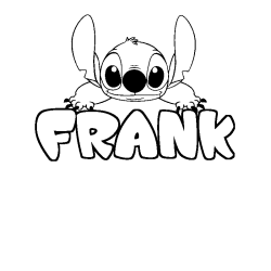 FRANK - Stitch background coloring