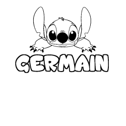 GERMAIN - Stitch background coloring