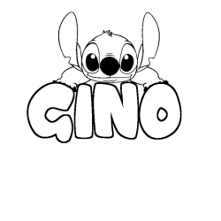 GINO - Stitch background coloring