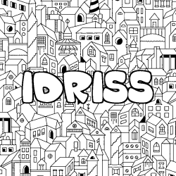 IDRISS - City background coloring