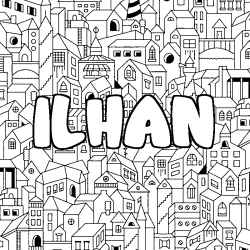 ILHAN - City background coloring