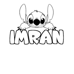 IMRAN - Stitch background coloring