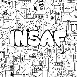 INSAF - City background coloring