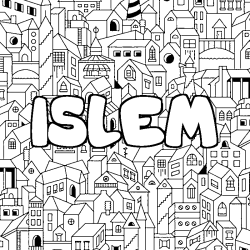 ISLEM - City background coloring