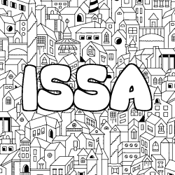 ISSA - City background coloring