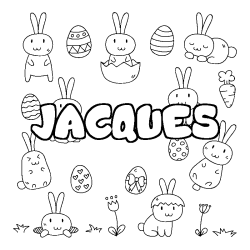 JACQUES - Easter background coloring