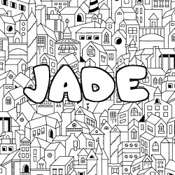 JADE - City background coloring