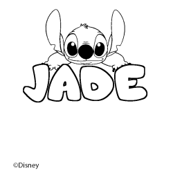 JADE - Stitch background coloring