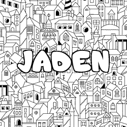 JADEN - City background coloring