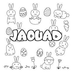 JAOUAD - Easter background coloring