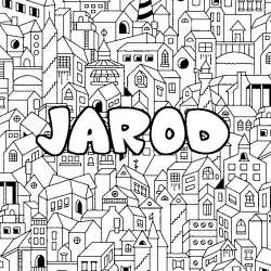 JAROD - City background coloring