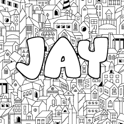 JAY - City background coloring