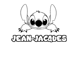 JEAN-JACQUES - Stitch background coloring