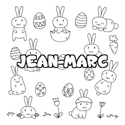 JEAN-MARC - Easter background coloring