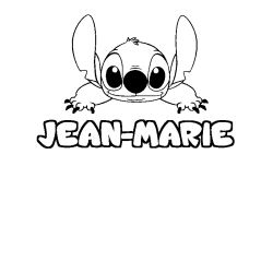 JEAN-MARIE - Stitch background coloring