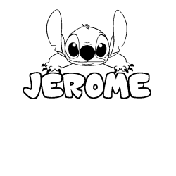 JEROME - Stitch background coloring