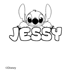 JESSY - Stitch background coloring