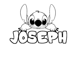 JOSEPH - Stitch background coloring