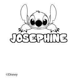 JOSEPHINE - Stitch background coloring