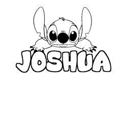 JOSHUA - Stitch background coloring