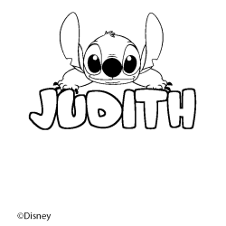 JUDITH - Stitch background coloring