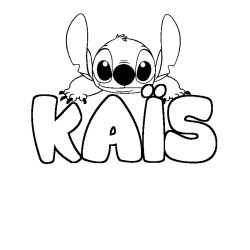 KA&Iuml;S - Stitch background coloring