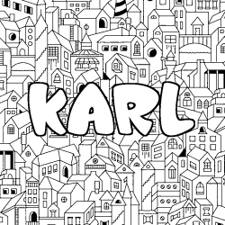 KARL - City background coloring