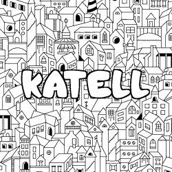 KATELL - City background coloring