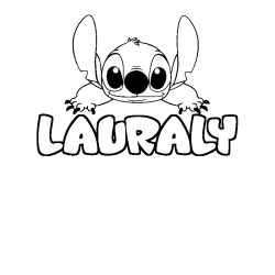 LAURALY - Stitch background coloring