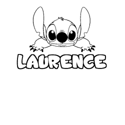 LAURENCE - Stitch background coloring