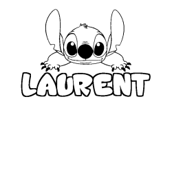 LAURENT - Stitch background coloring