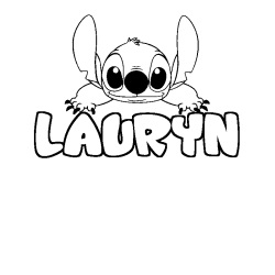 LAURYN - Stitch background coloring