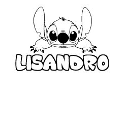 LISANDRO - Stitch background coloring