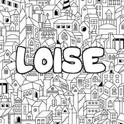 LOISE - City background coloring