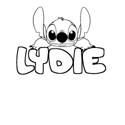 LYDIE - Stitch background coloring