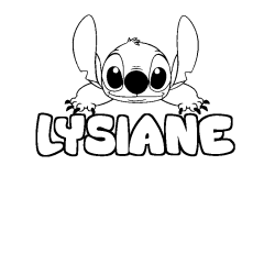 LYSIANE - Stitch background coloring