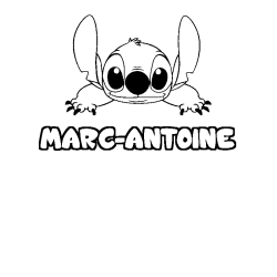 MARC-ANTOINE - Stitch background coloring